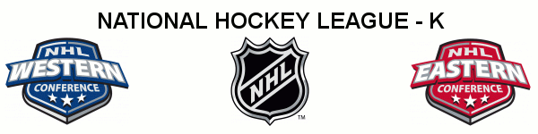National Hockey League Autographs - K